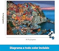Vista 3 de Rompecabezas Buffalo Games Signature Series: Cinque Terre (1000 piezas) de la marca Buffalo