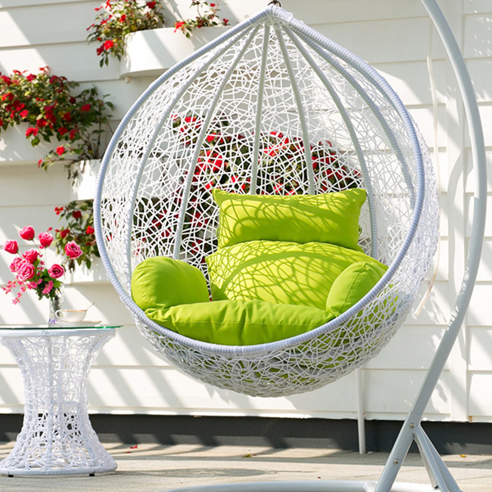 In rattan sintetico, 70 m x 8 mm, strisce leggere per riparare mobili in rattan, intrecciate in plastica per mobili, sedie da giardino, tavoli, cesti di stoccaggio, case e riparazioni (bianco)