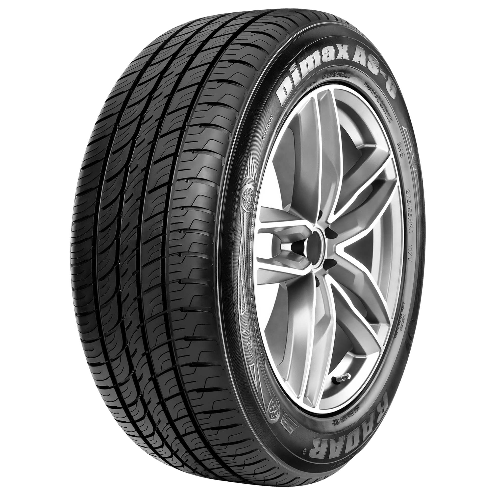 Amazon.com: Radar Dimax AS-8 All Season 235/55R20 105W XL 