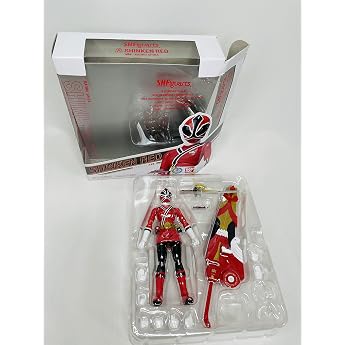 S.H. Figuarts Samurai Sentai Sinkenger, Sinken Red (Kao Iba) (Ion Exclusive)