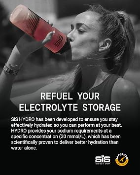 Science in Sport Hydro Electrolyte Tablets, Berry, 8 x 20 Tablets | Four Key Electrolytes and B Vitamins, Sugar-Free, Vegan Sports Hydration