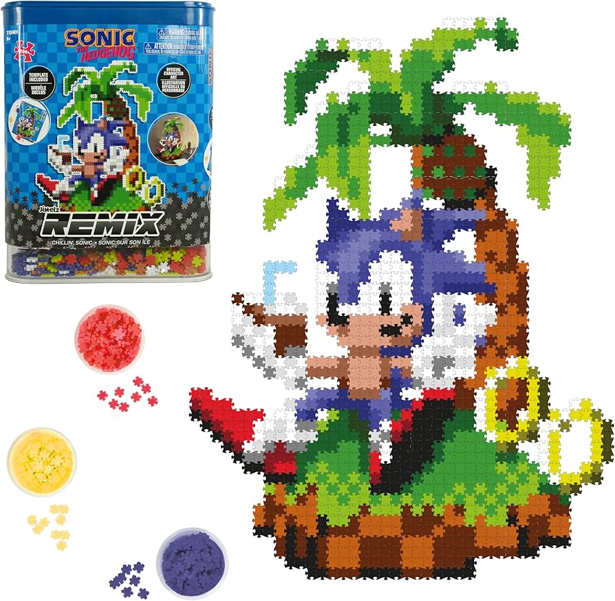 Amazon.com: TOMY Jixelz Remix Sonic The Hedgehog Craft Kit - Sonic Amazon.com: TOMY Jixelz Remix Sonic The Hedgehog Craft Kit - Sonic