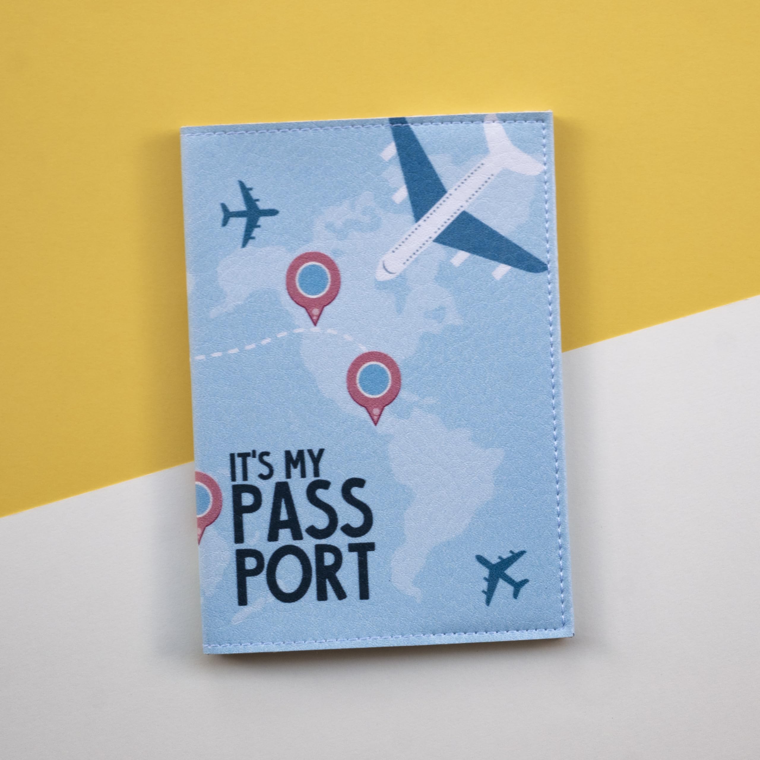 Funda para Pasaporte para niños, Mujeres y Hombres, Bonito Soporte para Pasaporte de Viaje