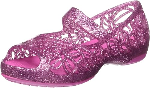 Crocs IsbelaGltrFltPS, Ballerine Bambino, Multicolore (Wild Orchid), 27/28  EU : Amazon.it: Scarpe e borse