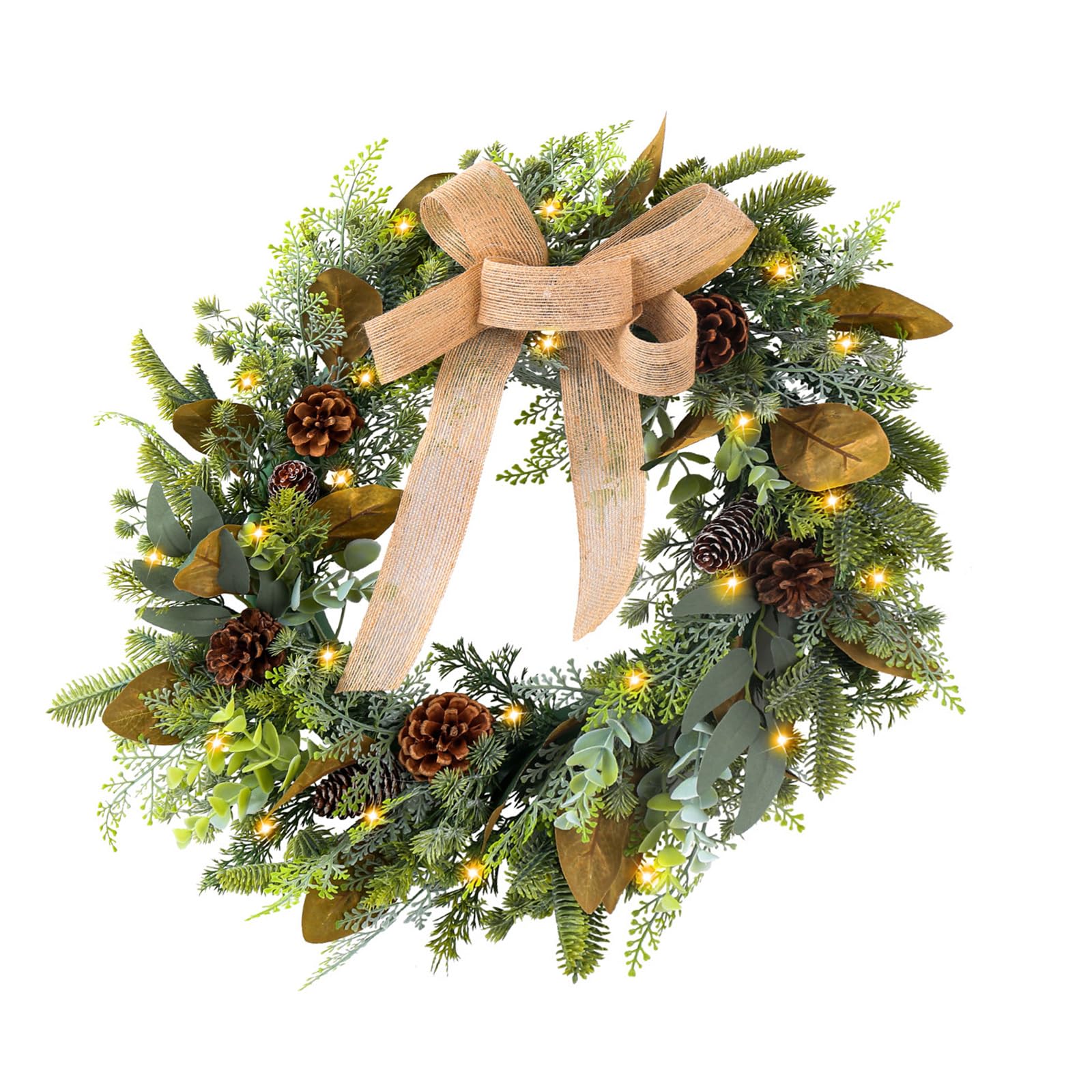 Guirlande de Noël portable pour décorer facilement vos portes et centres commerciaux