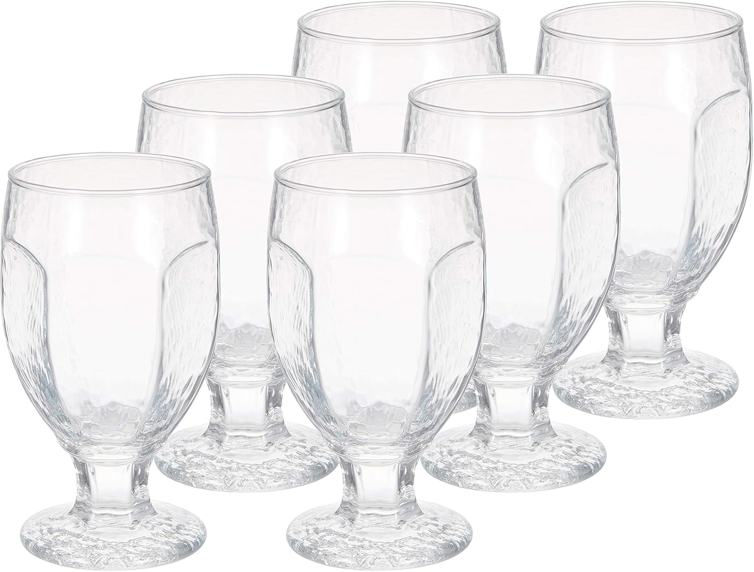 Libbey RLBH101 Soda Glass Banquet Goblet No. 3211 (6 Pack)