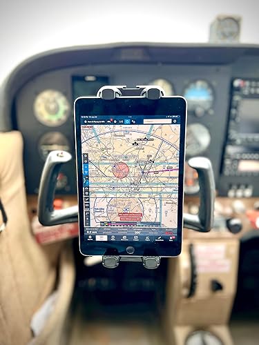 Miniatura 2 de FlightPro ProAviator - Soporte de yugo para iPad Pro 12.9", iPad mini y teléfonos, para pilotos