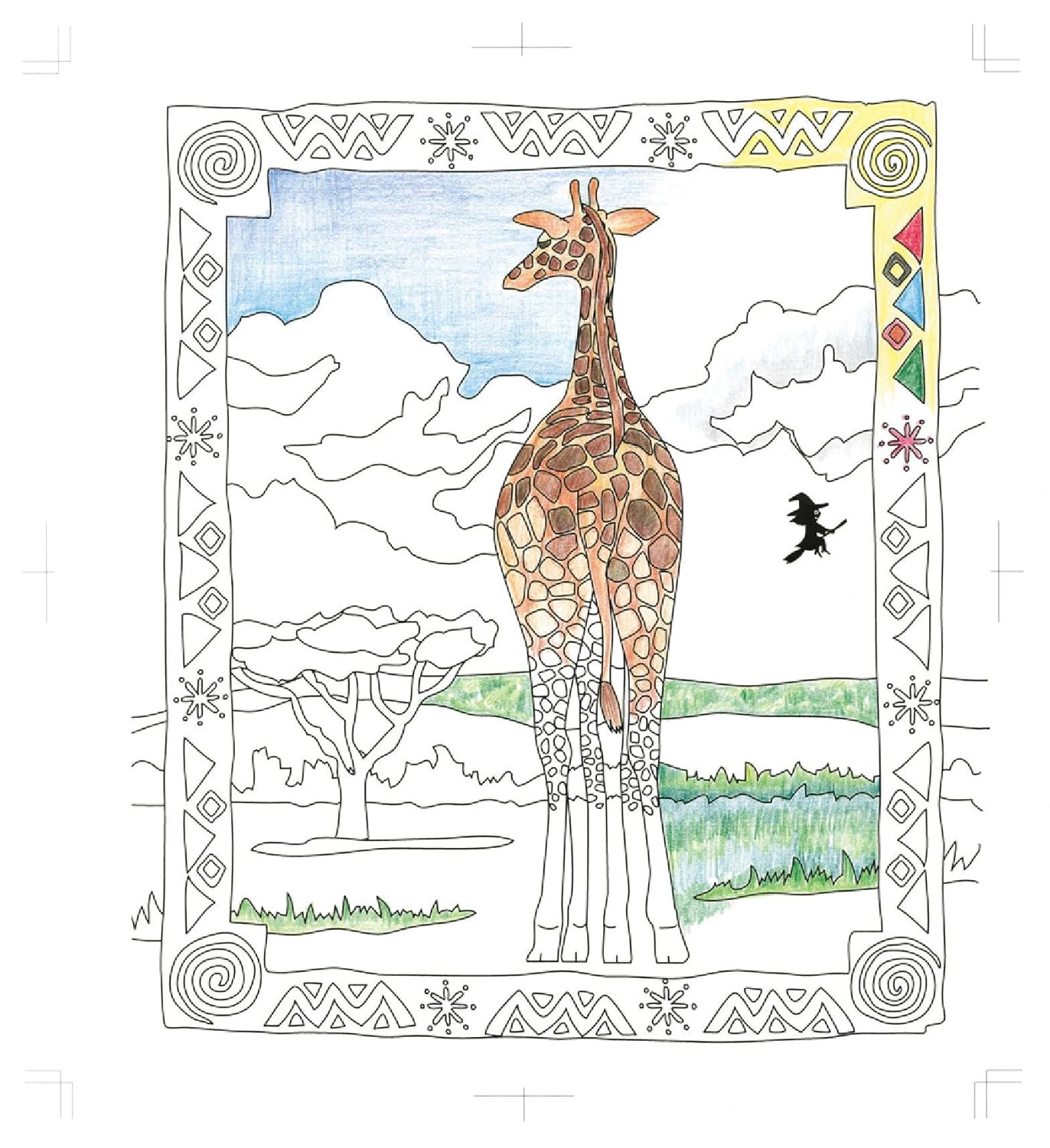 目がよくなる魔法のぬり絵