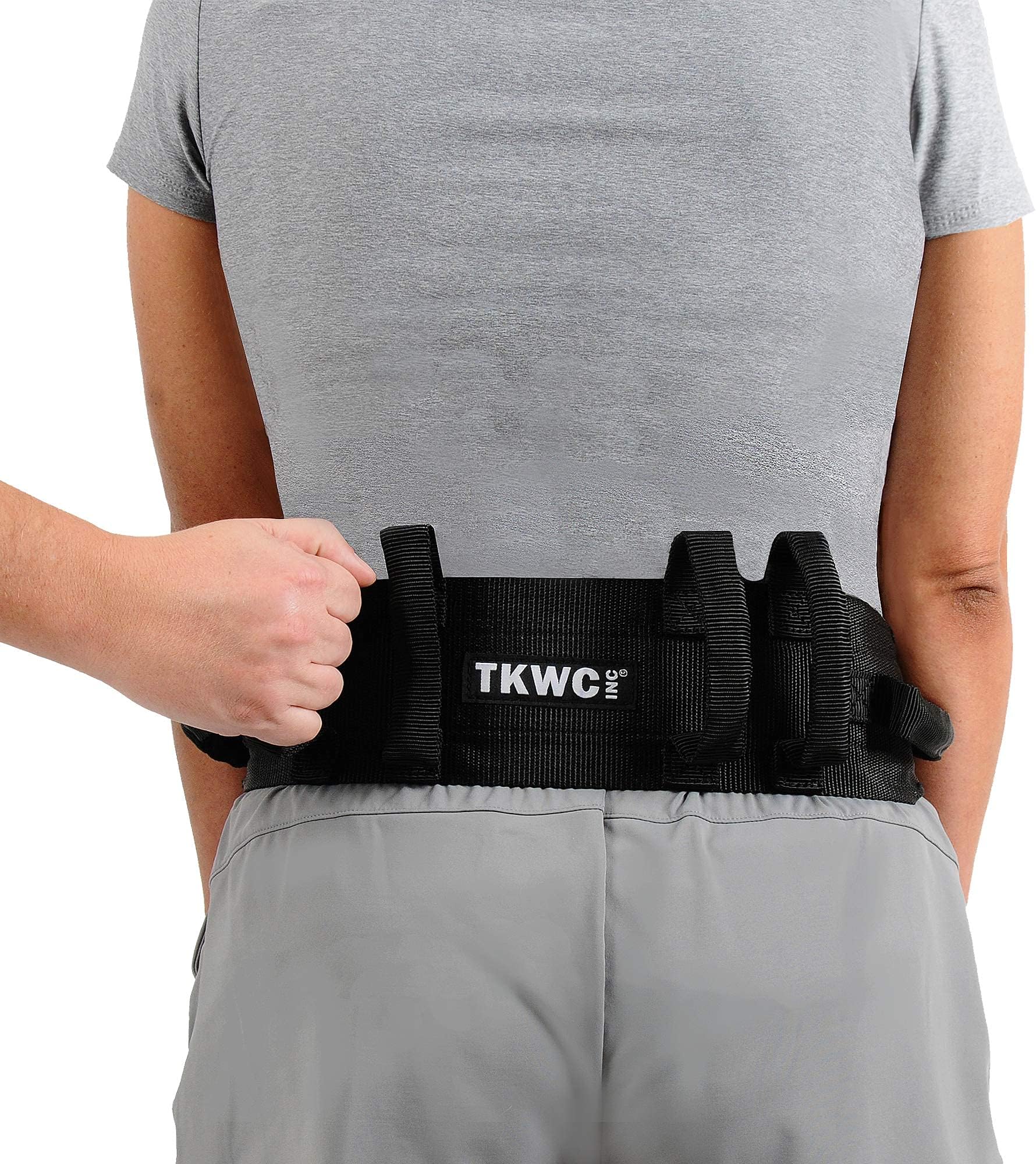Transfer Belt with Handles by TKWC INC - #2305 - Lift Gait Belt with Quick Release Locking Buckle Safety Gate Belt 55" Strap