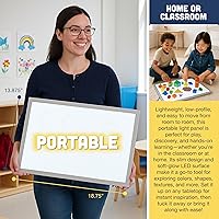 Vista 7 de Constructive Playthings CHG-73 Cp panel de luz LED ultrabrillante tipo juguete