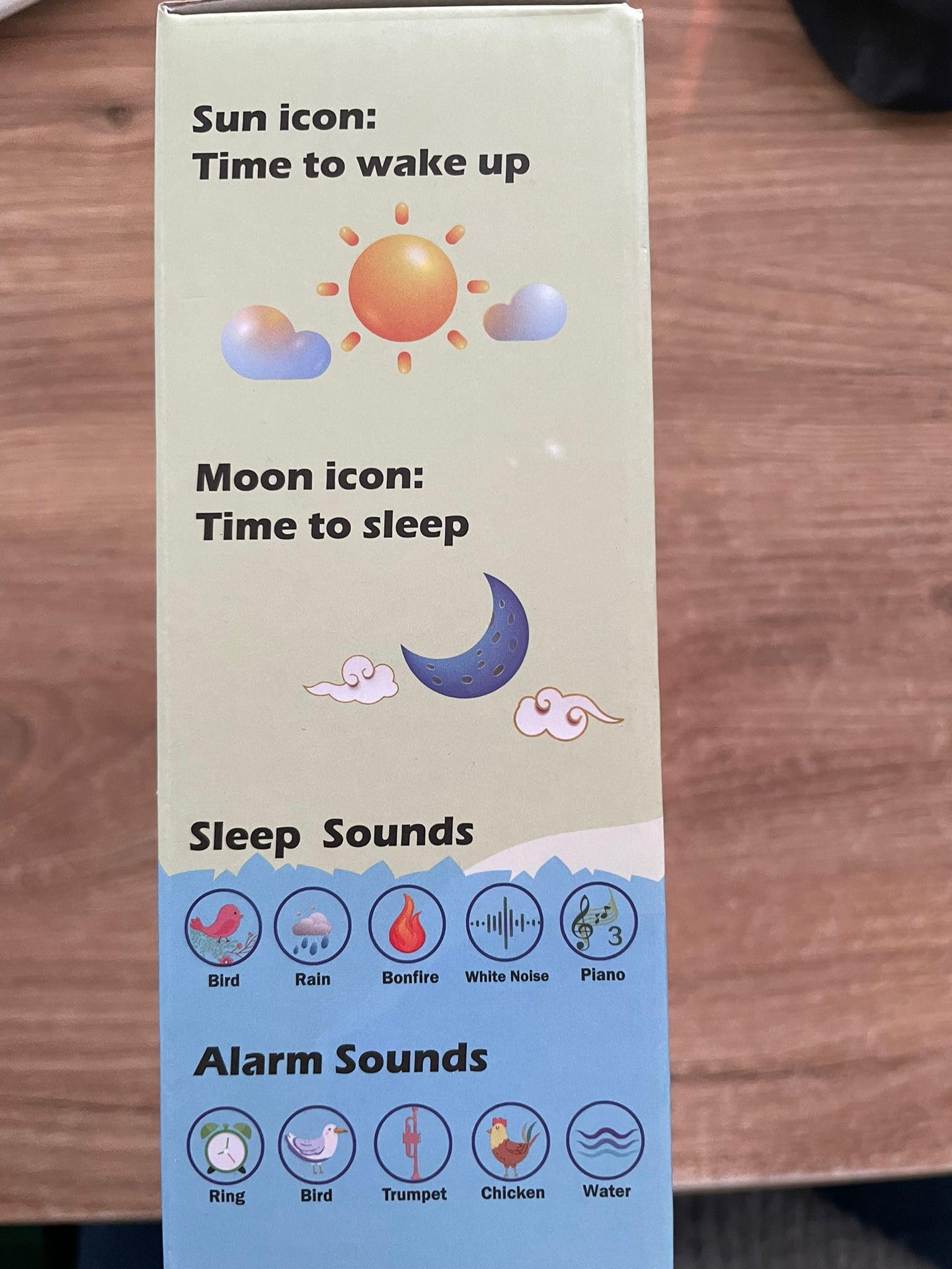 Horloge réveil avec veilleuse pour enfants, affichage numérique, thème chat