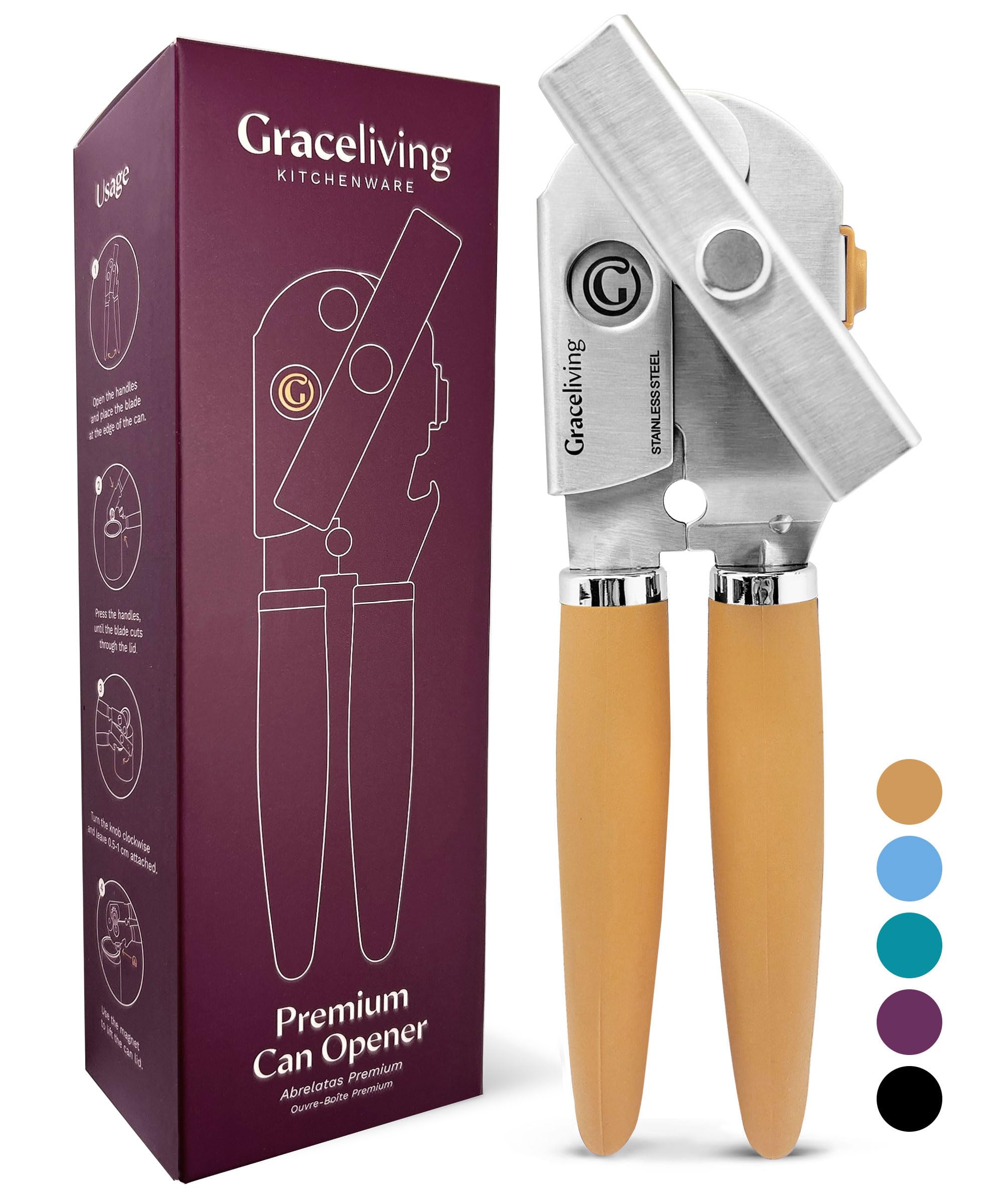 Graceliving Premium Manual Can Opener