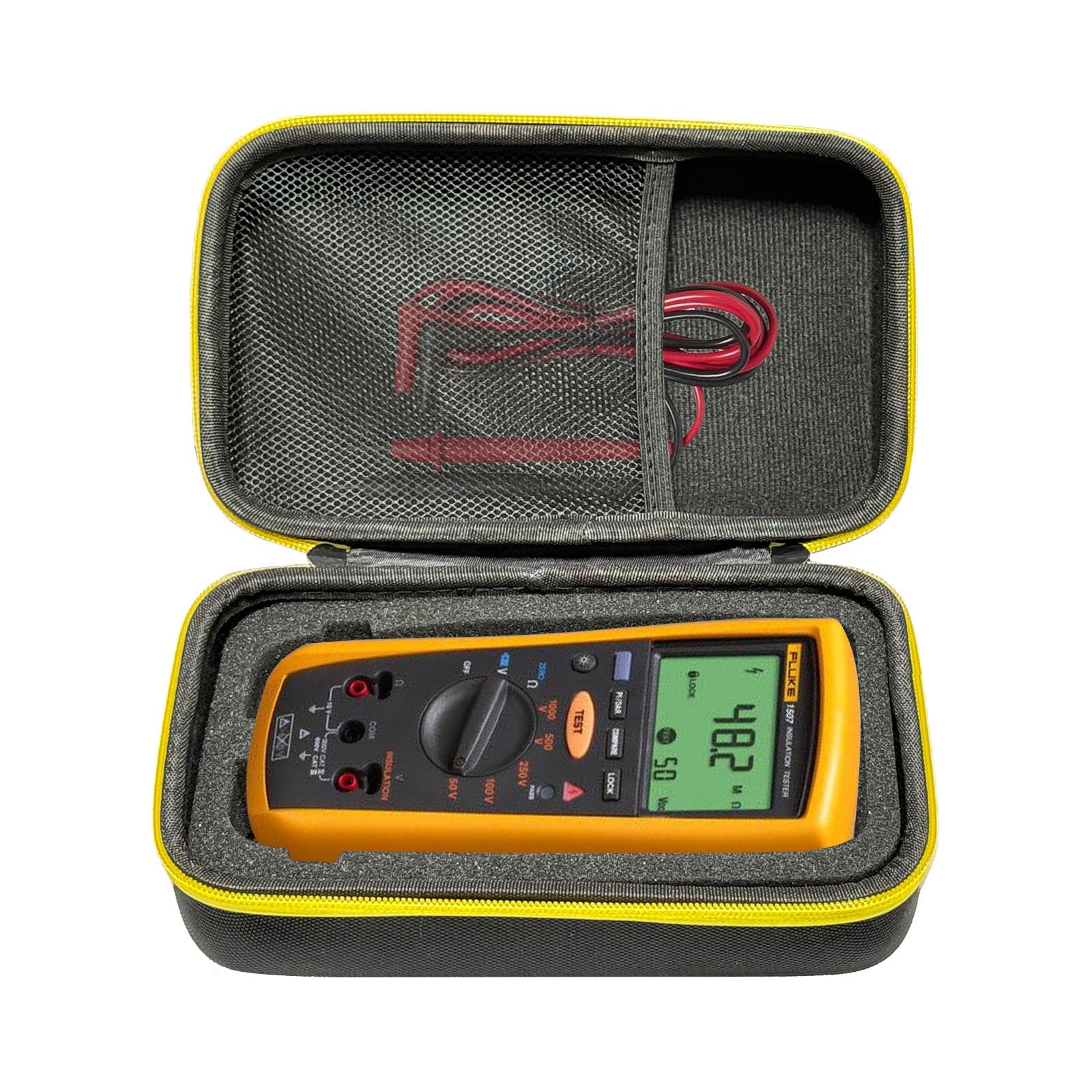 Hard Case Compatible with Fluke 1587 FC/1507/1508/1577/1503 Insulation Multimeter