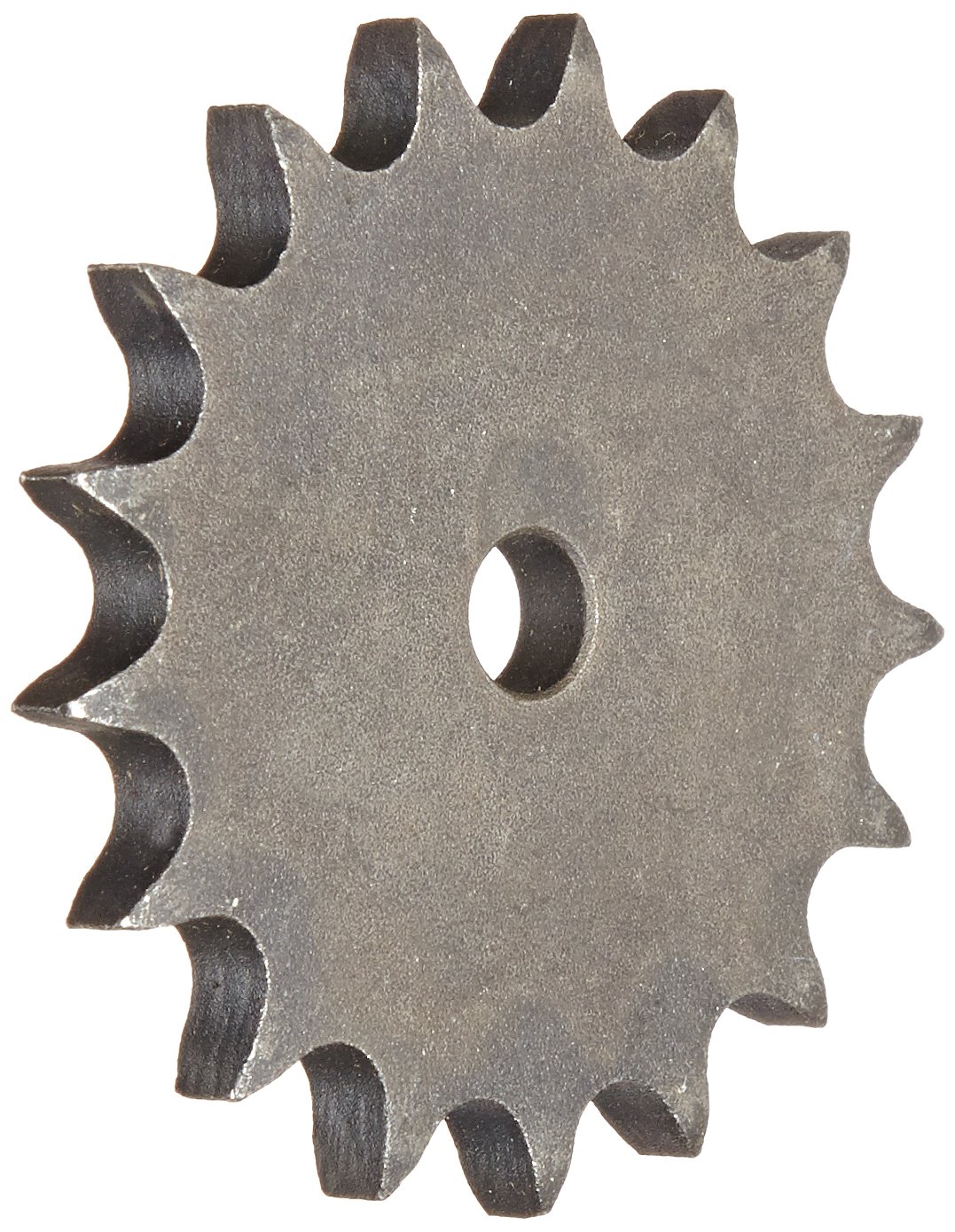 Martin Roller Chain Sprocket, Reboreable, Type A Hub, Single Strand, 08B Chain Size, 12.7mm Pitch, 17 Teeth, 10mm Bore Dia., 75.56mm OD, 7.37mm Width