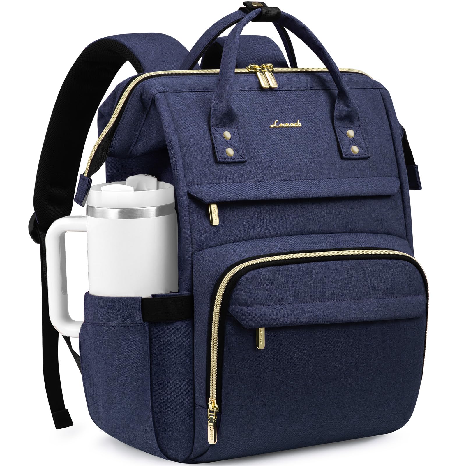 LOVEVOOK Laptop Backpack in Dark Blue