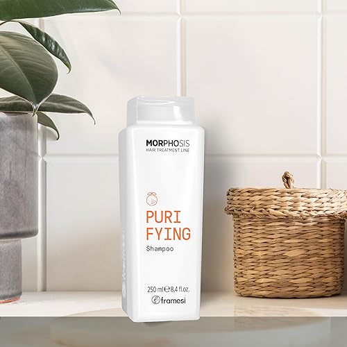 Miniatura 3 de Framesi Champú purificador de morfosis, 8.4 onzas líquidas, champú para cuero cabelludo seco