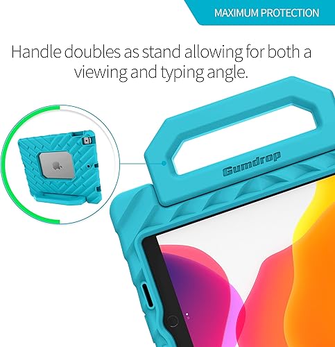 Miniatura 8 de Gumdrop FoamTech - Funda para Apple iPad de 9  8  7 generación (10.2 pulgadas) diseñada para estudiantes K-12, profesores y aulas, parachoques