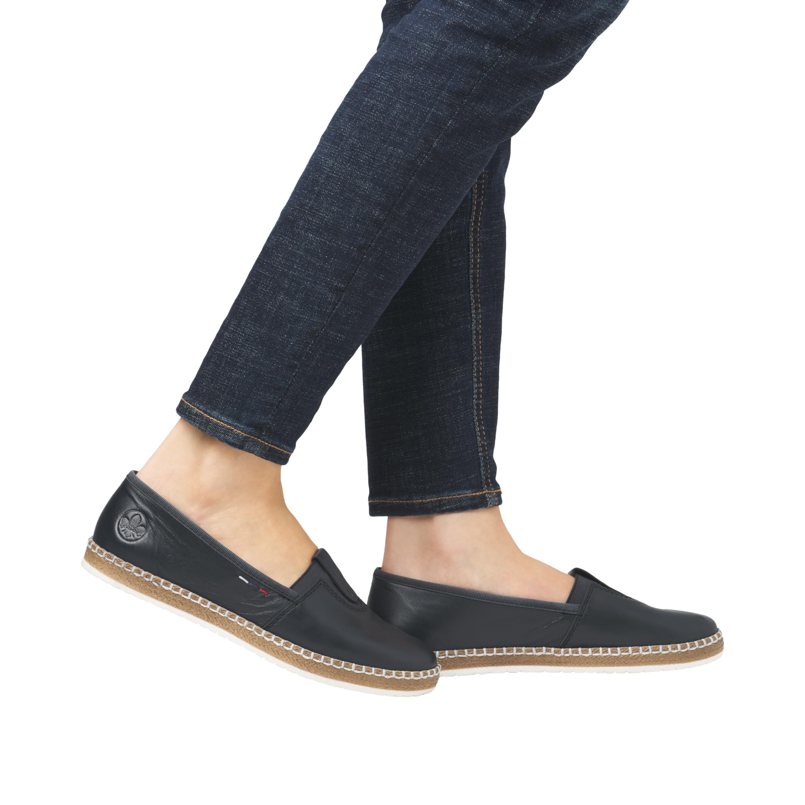Rieker Femme Espadrilles M2261, Dame Chaussures Plates