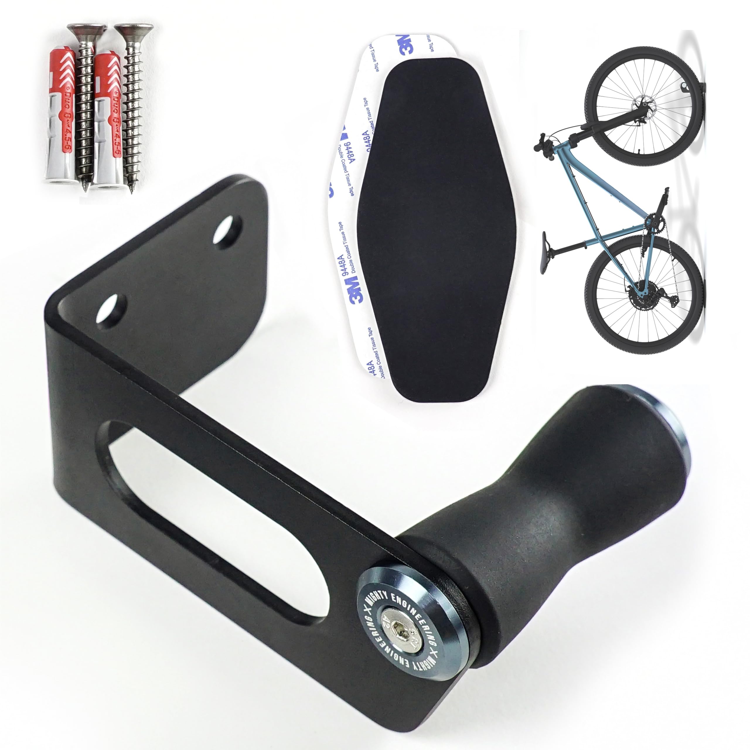 MIGHTY ENGINEERING LOCK-UP Fahrrad Wandhalterung  Vertikale Bike-Aufbewahrung  mit Felgenschutz, abschliebarer Schloss-se, fr Rennrad, MTB & E-Bike   robuste Wandhalter fr Wohnung, Keller & Garage : Amazon.de: Baumarkt
