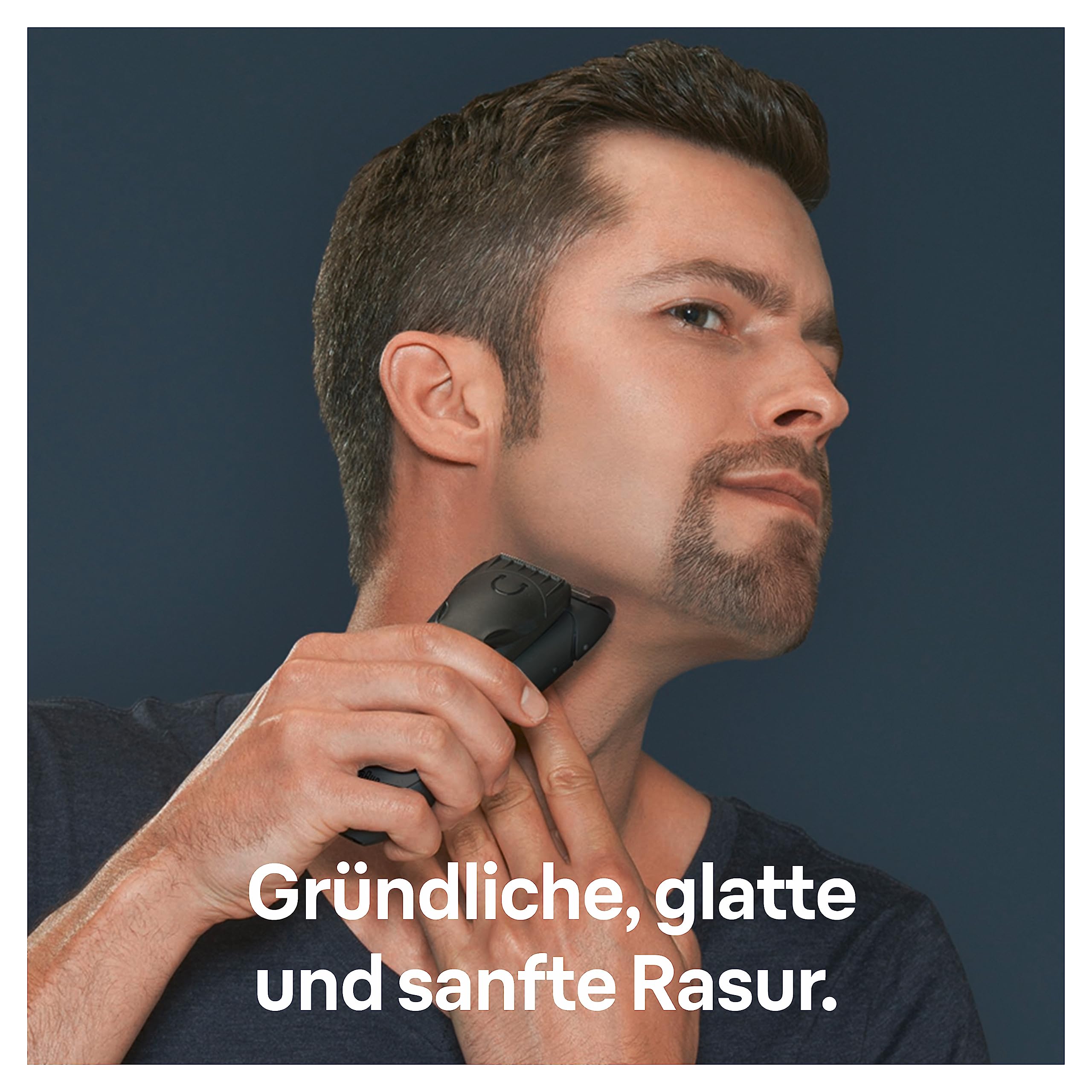 Braun Series 1 10B Elektroasierer Scherkopf, ORIGINAL Ersatzscherteil vom Hersteller, schwarz