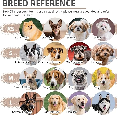 Miniatura 6 de PUPTECK arnés para perro para no jalar, reflejante, ajustable, básico, de nailon, chaleco para cachorro, para caminar al aire libre con etiqueta de