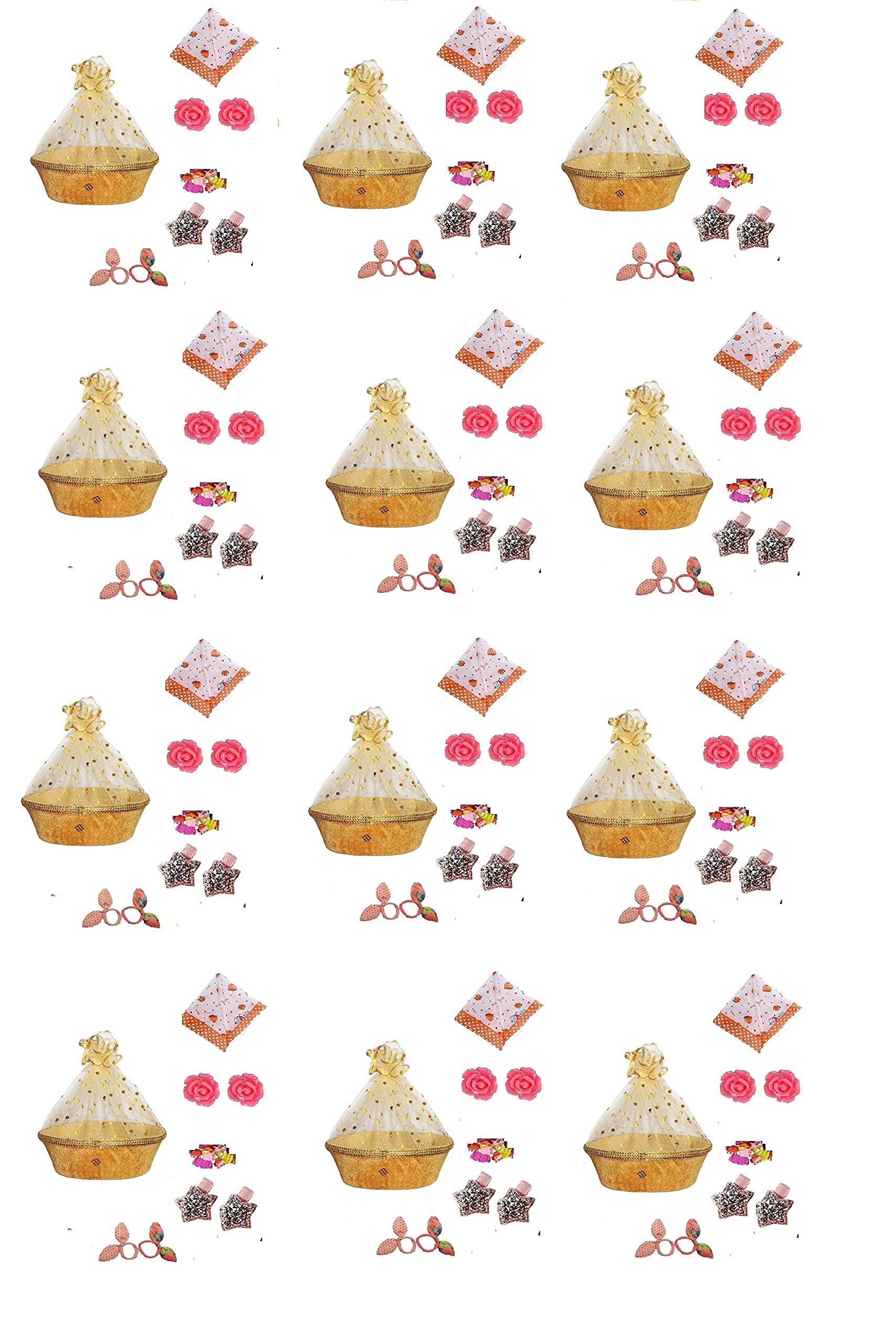 MPK PERFECT small Tokri Combo kanya pujan gifts set For Kids Kids Birthday Return Gifts Party Girls/Kanjak/Navratri Return Gifts pack of 12 combo set (B09WC8KFWG) Amazon Price History, Amazon Price Tracker