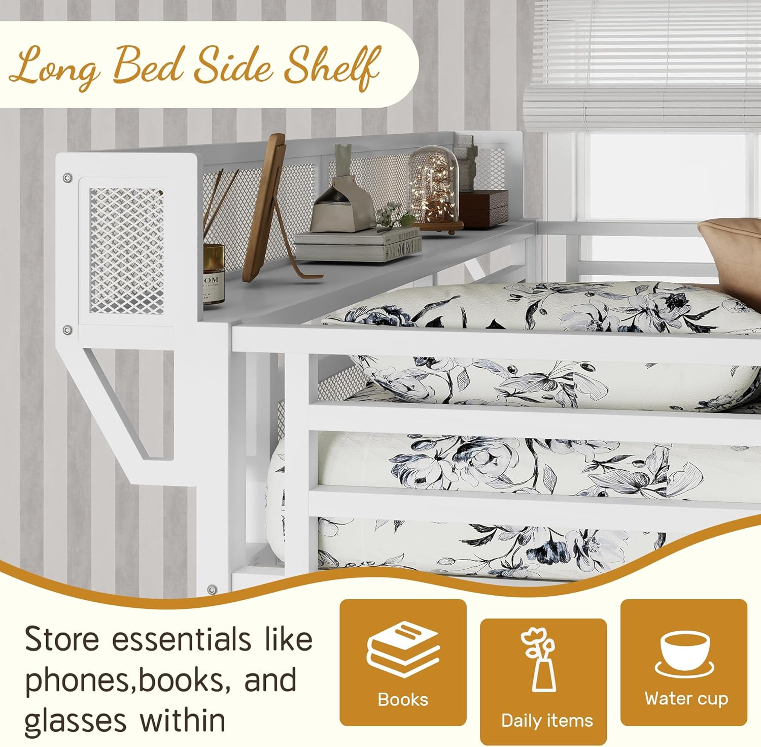 Long Bed Side Shelf