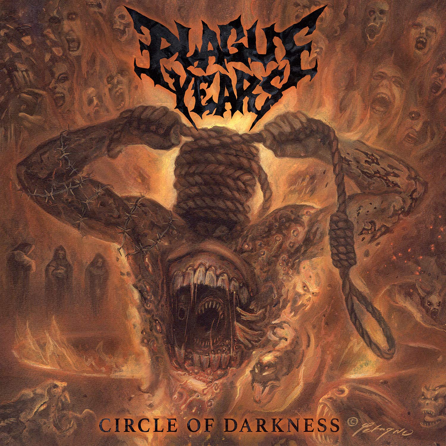 Plague Years - Circle of Darkness CD Album - Used