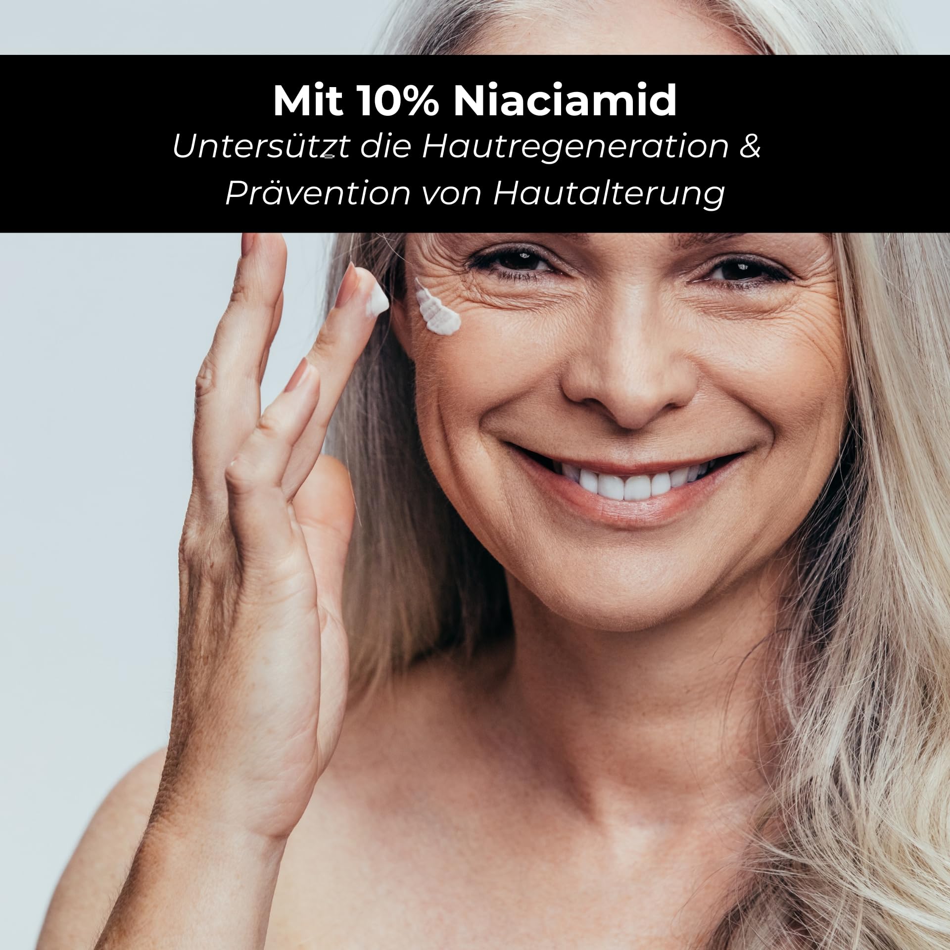 RAU Cosmetics Niacinamid 10% Serum mit Astaxanthin 100 ml - Porenverfeinernd mit Zink PCA 1% & Bakuchiol - Gesichtsserum für Ebenmäßigen Teint bei Unreinheiten & Pigmentflecken - Made in Germany