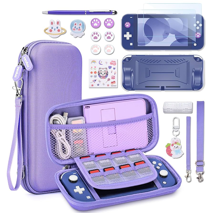 Amazon.com: innoAura Switch Lite Case 18-in-1 Accessories