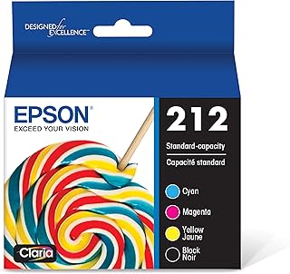 Epson T212 Claria Standard Capacity Cartridge Ink - Black and color Combo Pack