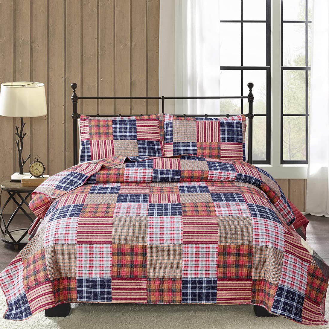Queen Size Patchwork Bedspread 