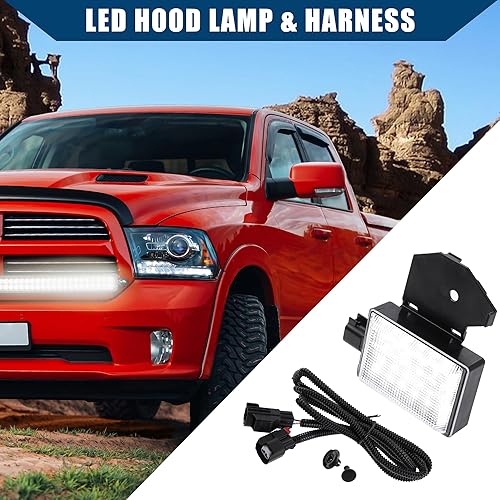 Miniatura 3 de Hihaha NO. 68395126AA56021441AC Conjunto de arnés de lámpara de luz LED para coche para Dodge para Ram 1500 2500 3500 4500 5500 cargador de recogida
