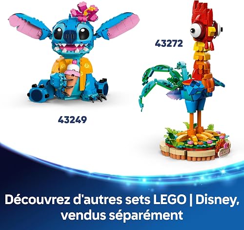 LEGO ǀ Disney La Maison sur la Plage de Lilo et Stitch - Jeu de Construction avec 6 Chambres, Observatoire, Vaisseau & 5 Minifigurines - Cadeau d'Anniversaire pour Fille, Garçon & Fans dès 9 ans 43268 - 7