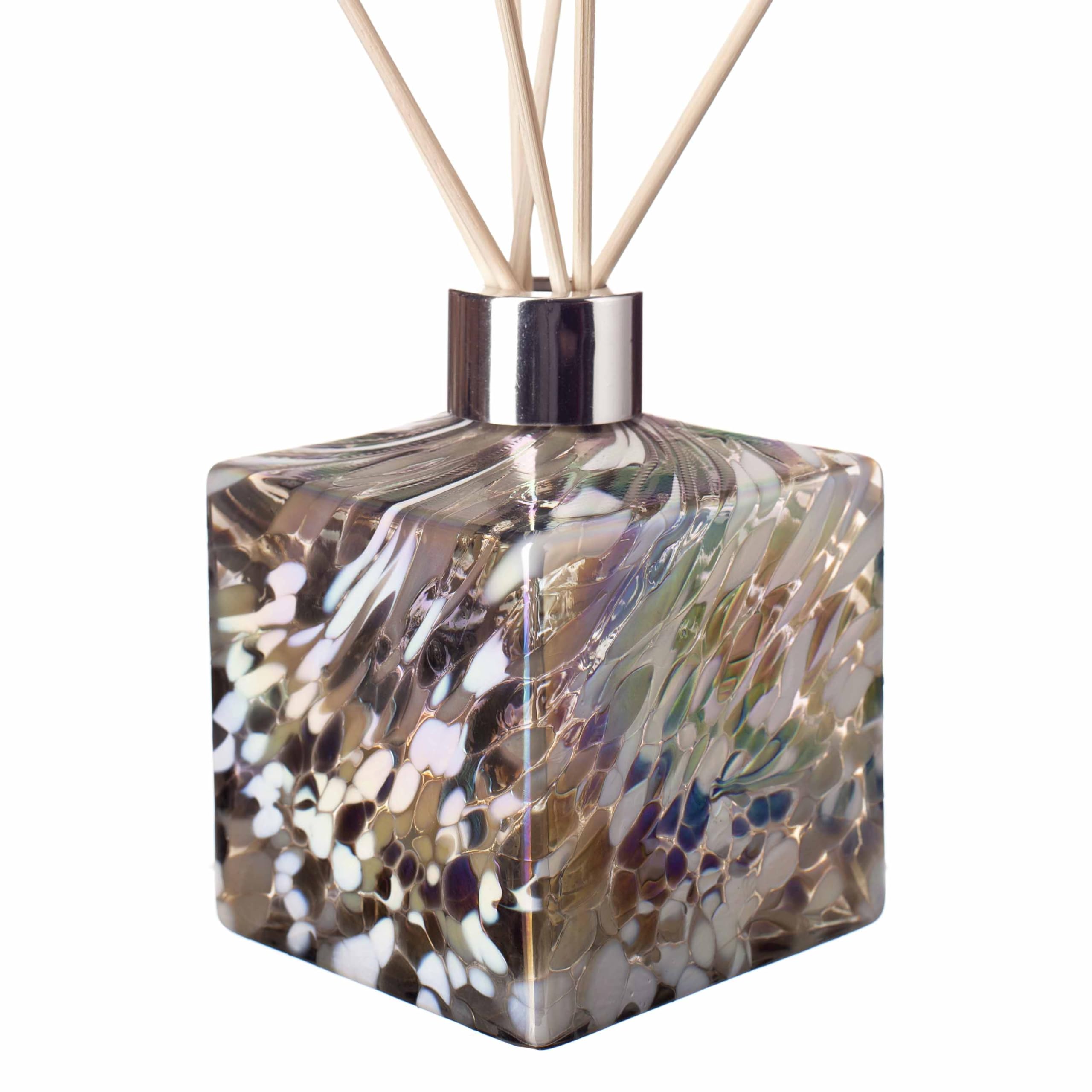 Reed Diffuser Square - Silver & White