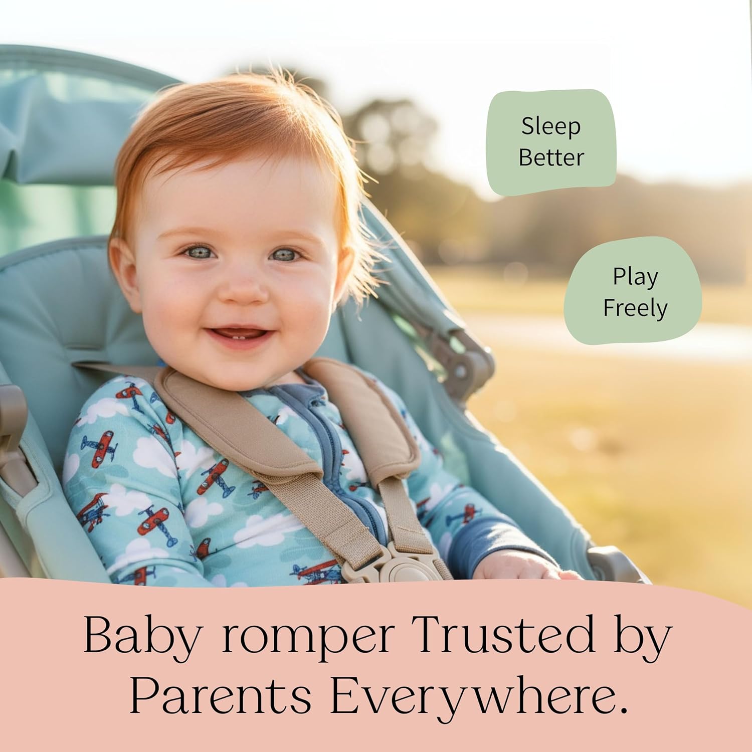 Bamboo Baby Pajamas - Long Sleeve Onesie 95% Viscose from Bamboo Sleepers