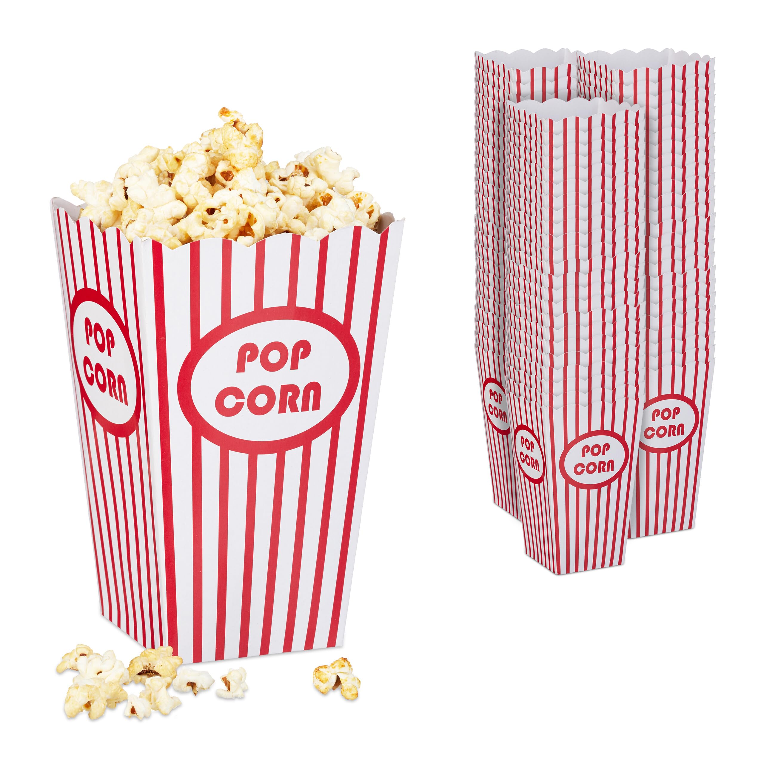 Sachets de pop-corn en carton pour éviter les bols à laver après une fête d'anniversaire