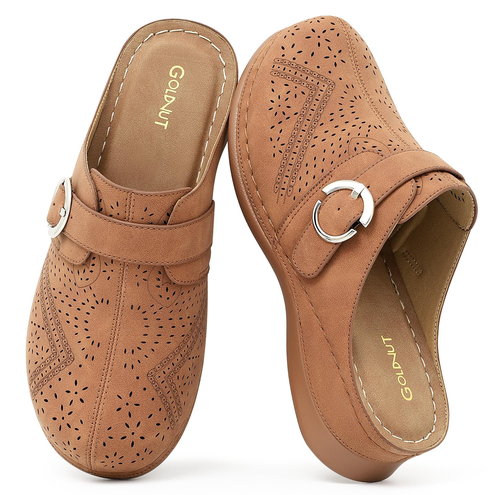 Women's Closed Toe Clogs Comfortable Slip On Mules