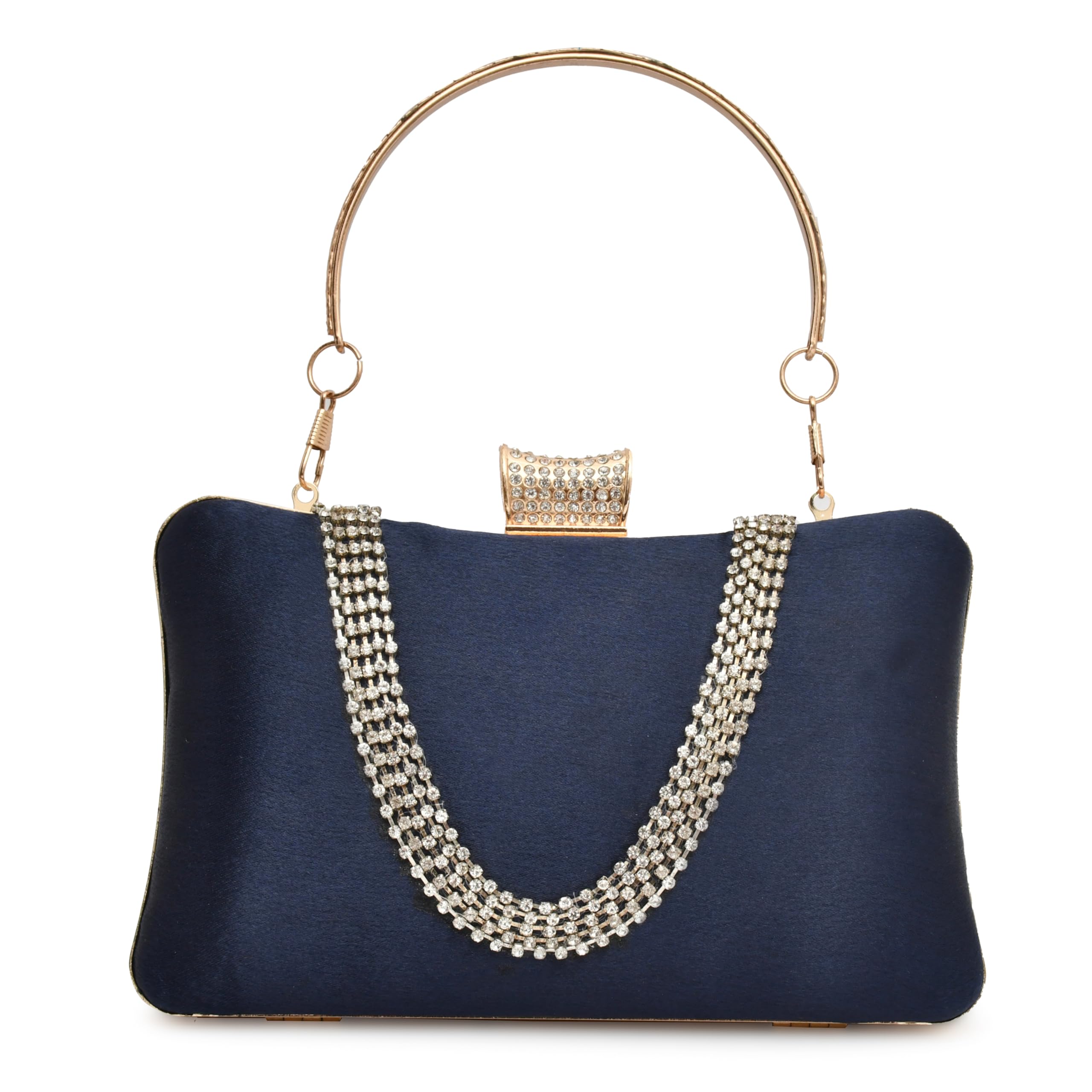 For The Beautiful You curve chain Womens Clutch (Blue) (B0CLYSDGH8) Amazon Price History, Amazon Price Tracker
