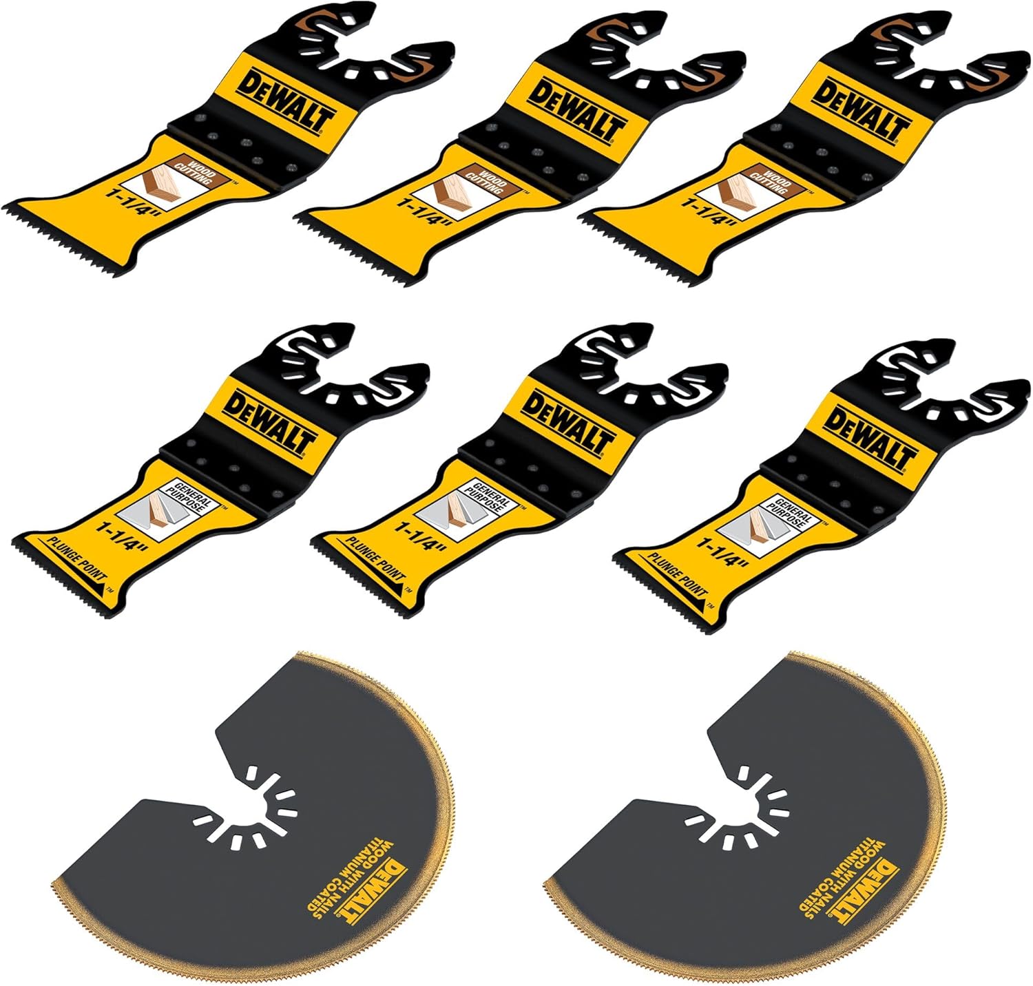 DEWALT OSC General Purpose Assortment 8PC (DWA428SET)