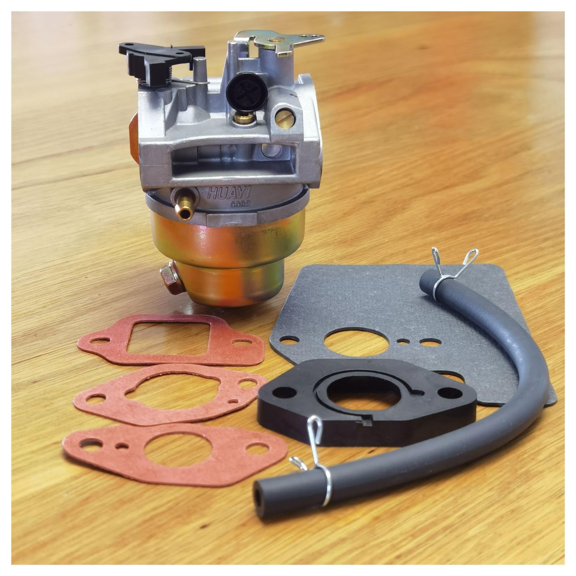 Carburateur GCV160 avec joints pour moteurs de tondeuse GC135 et GCV135