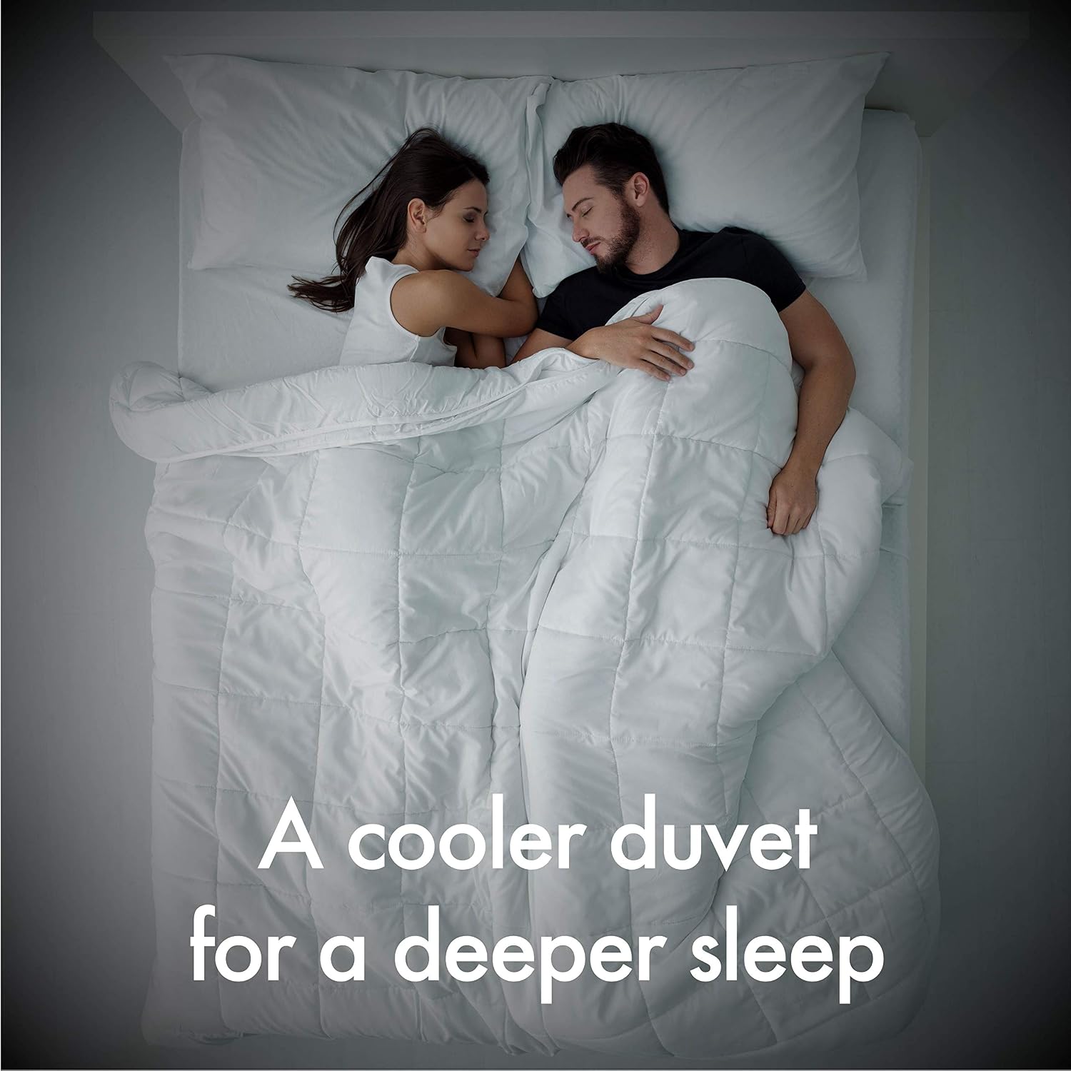 Alternative Down King Comforter Duvet Insert with Nanotex, Hypoallergenic and Reversible