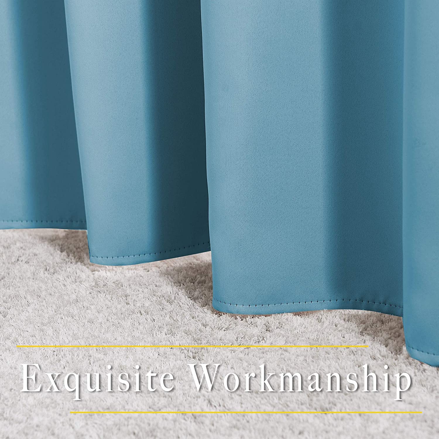 New Year Sale Fresh From Loom Blackout Window Curtains 6 Feet Set Of 2 |