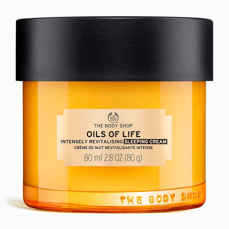Creme noturno The Body Shop Oils Of Life, 100% vegano, 76 mL