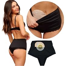 SIIL Ostomy Bag Covers - Lace Panties with Stoma Pocket - SOFIA