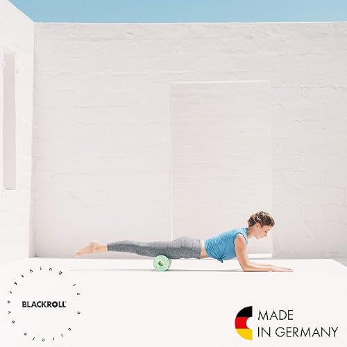 Miniatura 5 de BLACKROLL - Rodillo de espuma MED o MED 45, ideal para liberación de puntos de activación miofascial y masaje de espalda, para yoga, ejercicio,