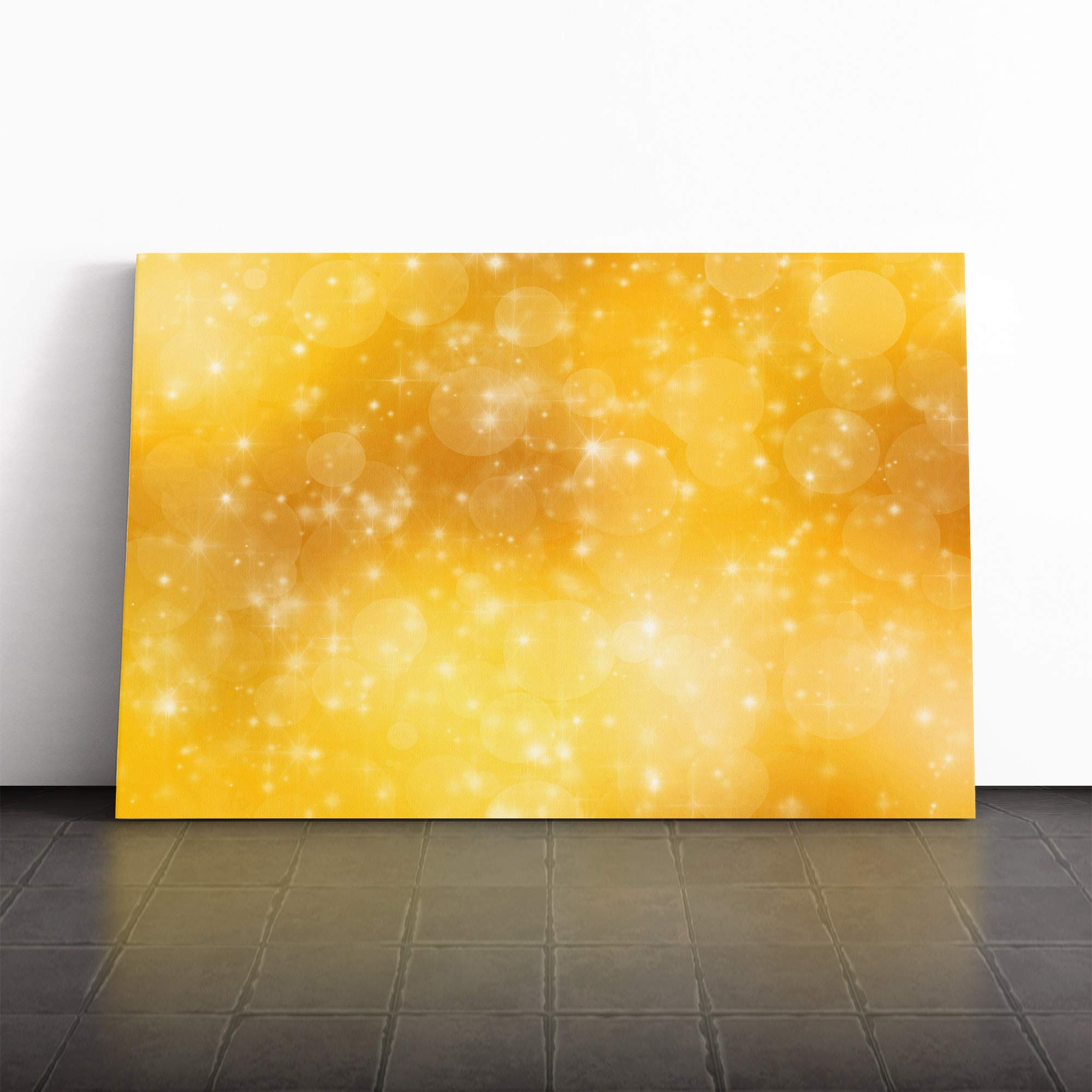 Wall Orange Abstract Art (9) Canvas Print | Gallery Wrapped 30mm Frame Wall Art | 30x20 inches | Ready to Hang | Abstract Still Life Picture | Living Room Bedroom Lounge Office