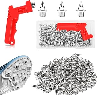 90PCS Track Spikes Golf Shoe Spikes,1/4 Inch Stainless Steel Track and Cross Country Spike