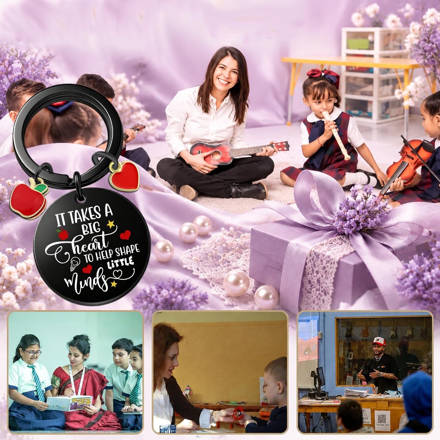 Teacher Gifts for Women Back To School Gifts Teacher Keychain