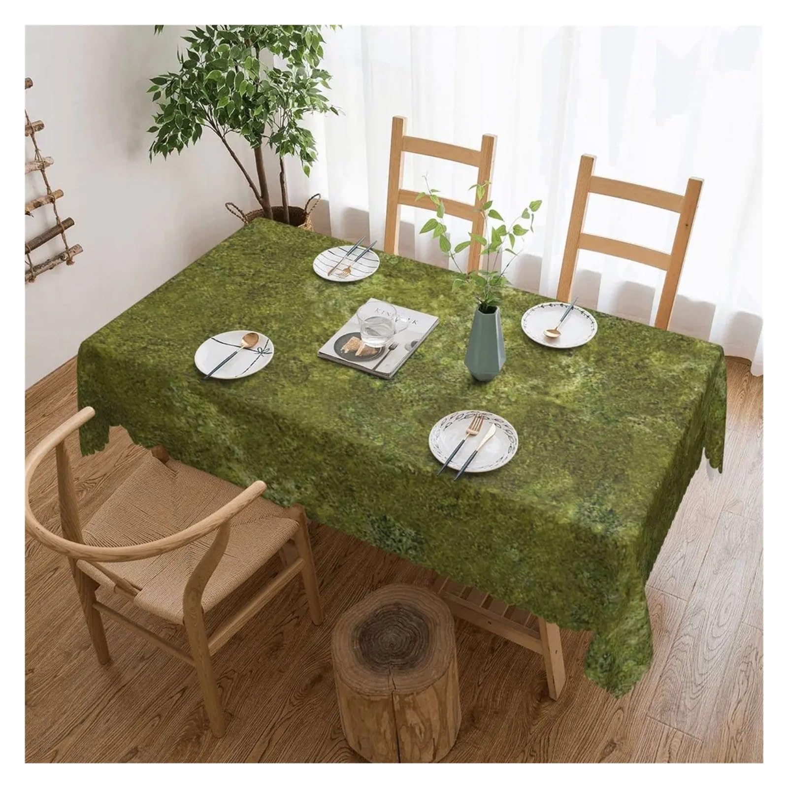 BDFJEDS Waterproof Tablecloth Rectangular Tablecloth Waterproof Table Cover For Dining Events Cloth